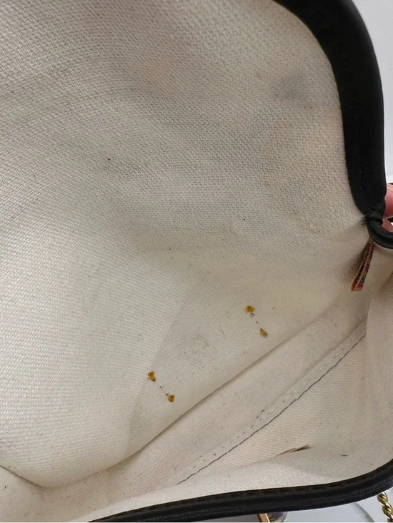 Dooney & Bourke Yellow Plaid Crossbody with Black Trim - Picture 6 of 6